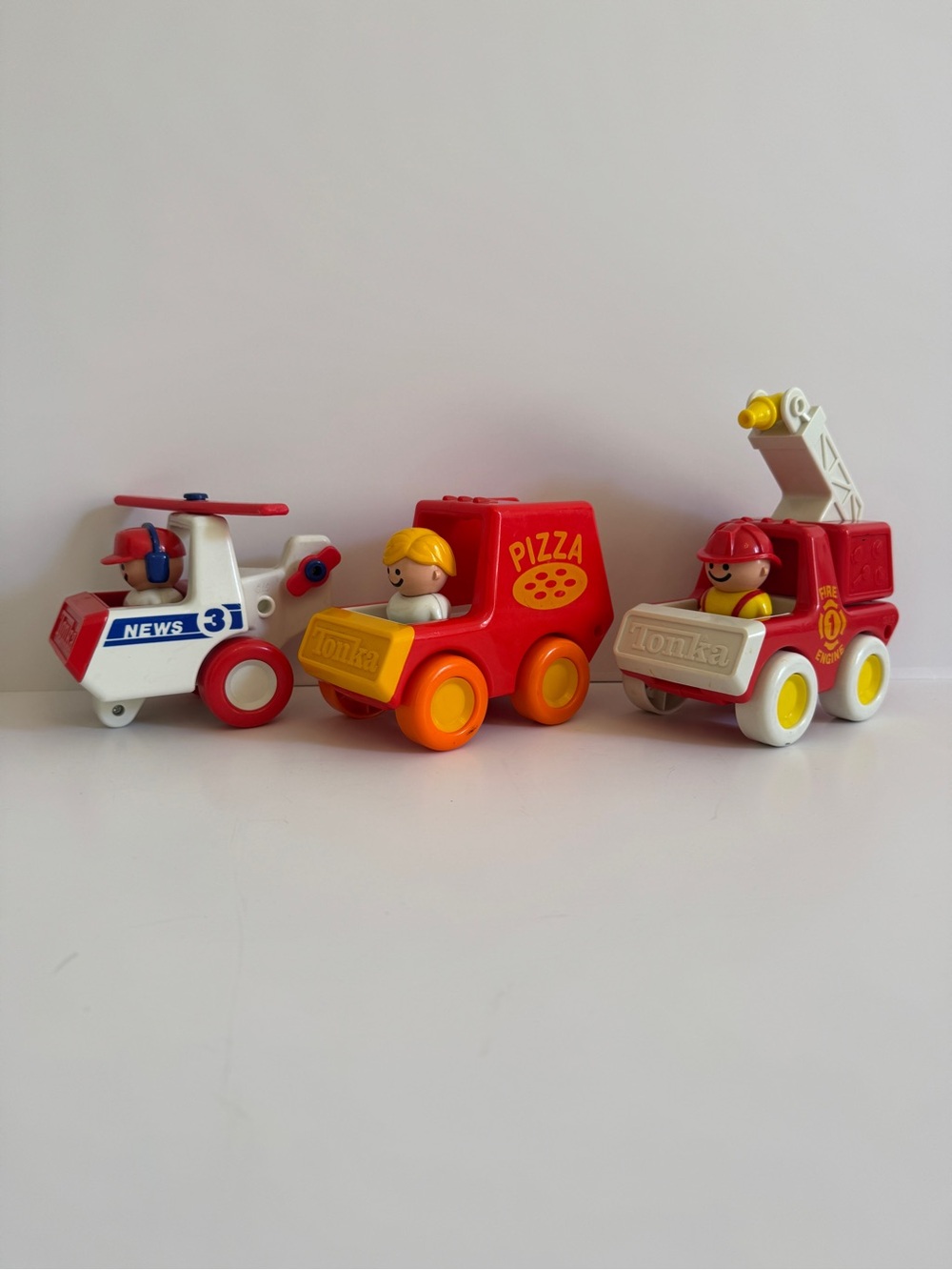 Vintage 1987 Tonka Toy Vehicle Set